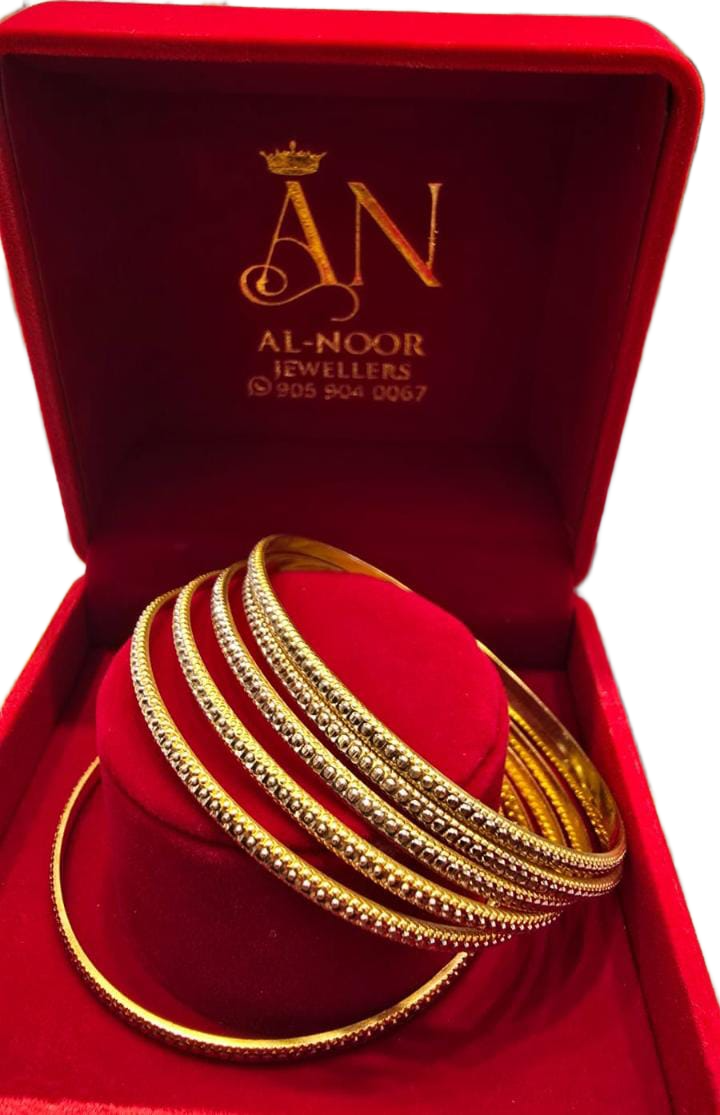 Golden Crown Bangles