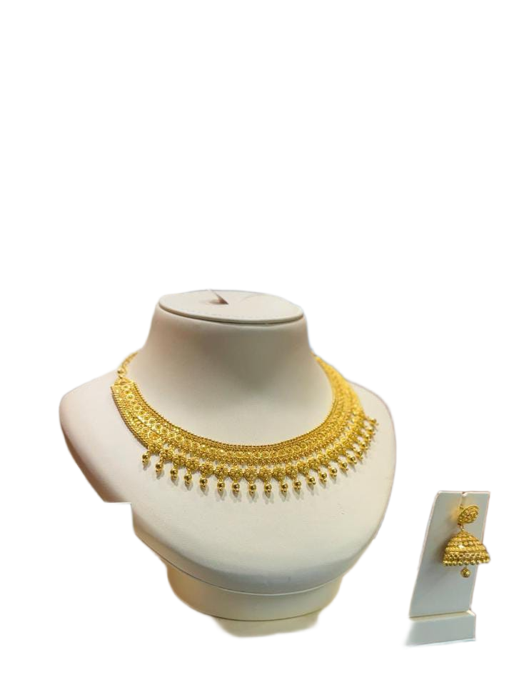 Golden Glow Bridal Set