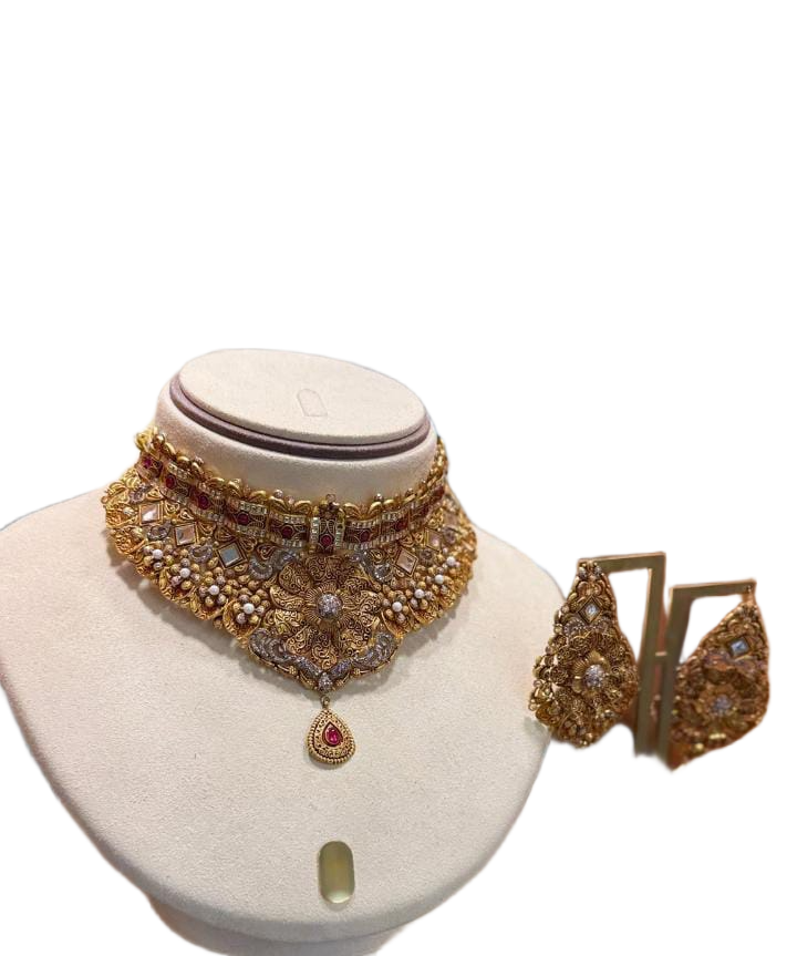 Golden Aura Bridal Set