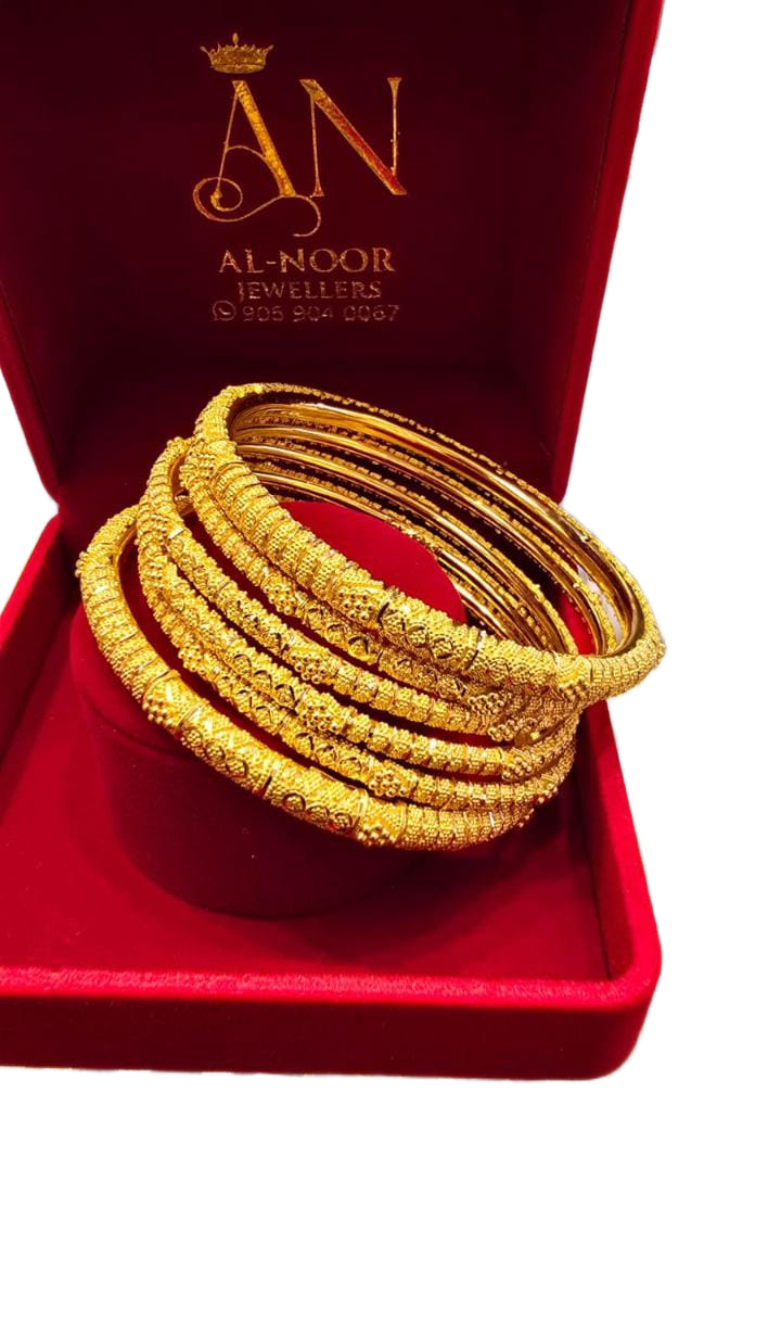 Ornate Charm Bangles